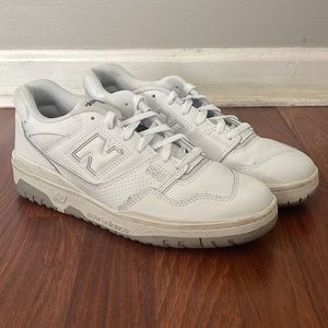 New Balance 550 white | women’s 10 | men’s 8.5